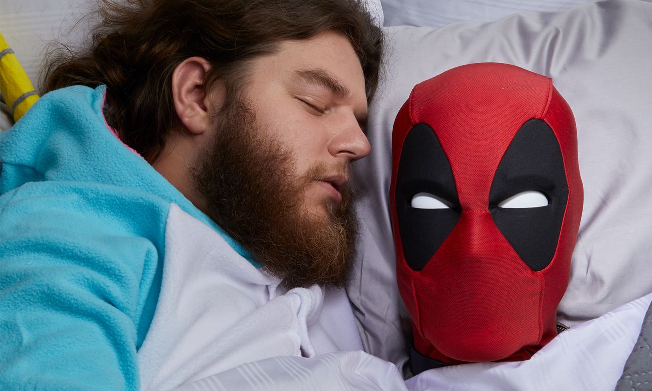 deadpool gadająca głowa
