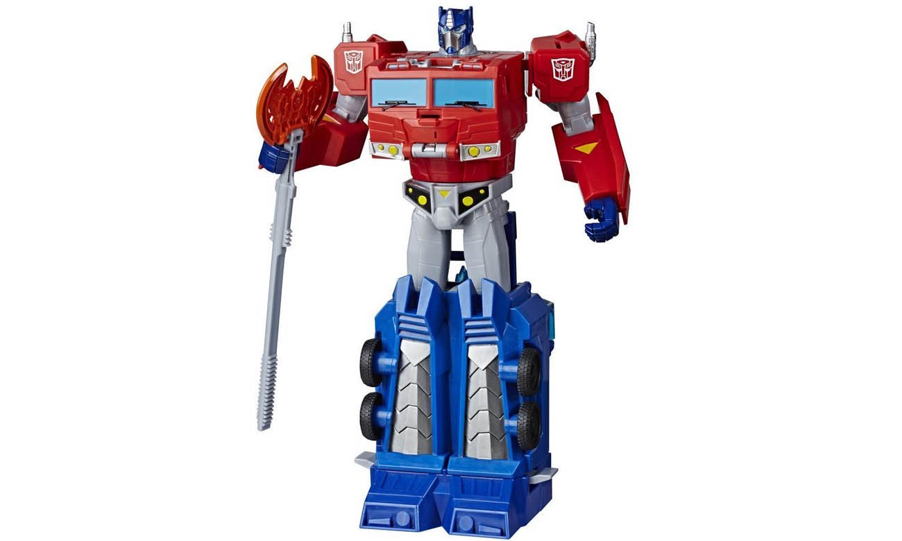 Hasbro Transformers Cyberverse Ulitmate Optimus Prime - Figurki - Sklep  internetowy - al.to