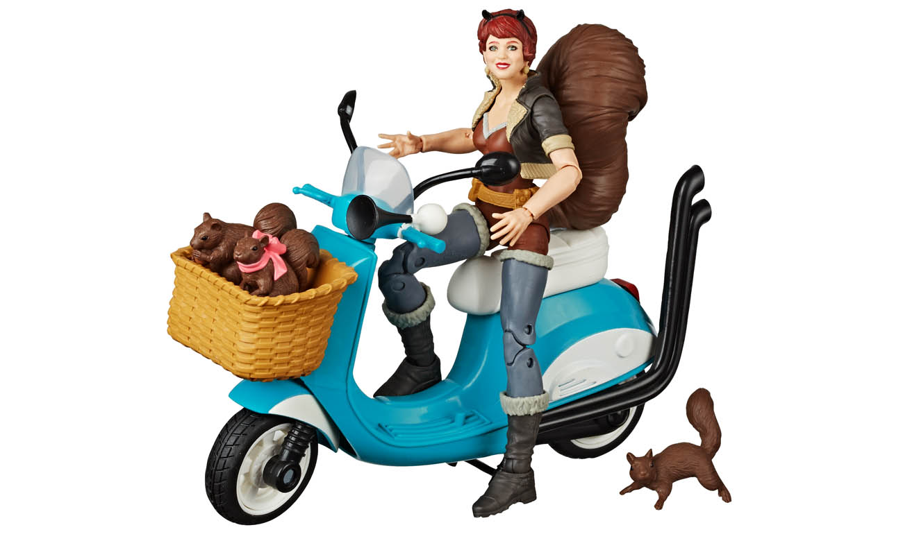 Hasbro Figurka Marvel Legends Vehicle Squirrel Girl + Skuter