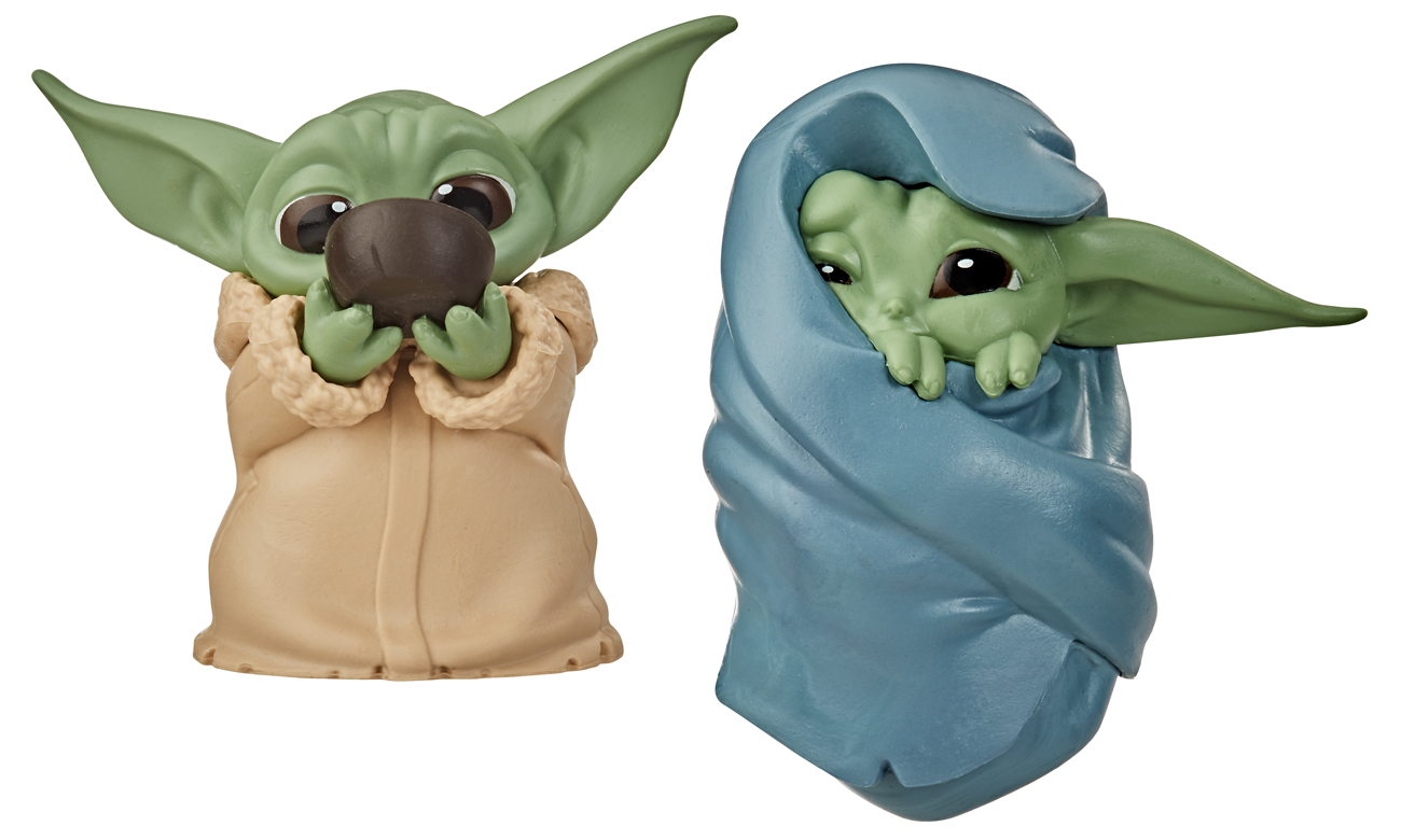 Hasbro SW Mandalorian Baby Yoda 2 pack