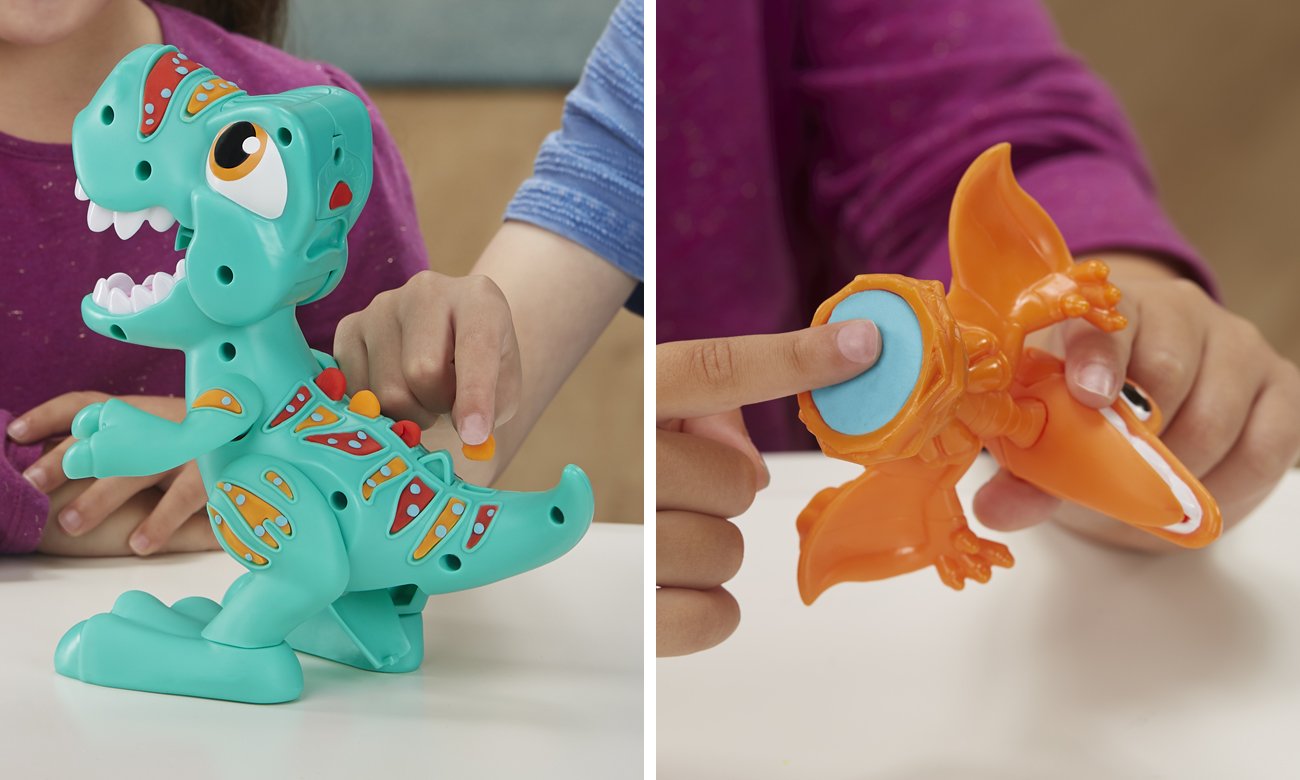 zestaw play-doh z dinozaurami