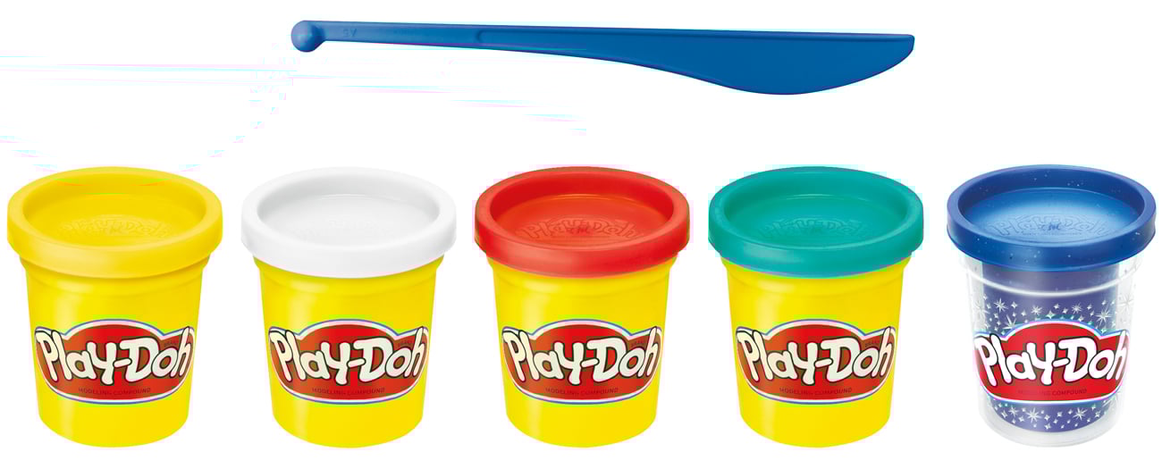 Hasbro Play-Doh Celebration pack 65 urodziny 4+1