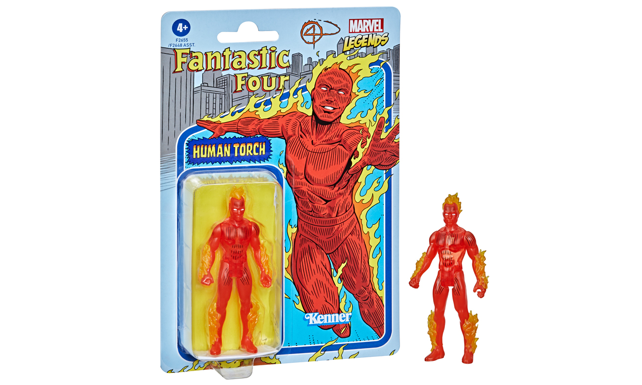 Hasbro Marvel Legends Retro Human Torch