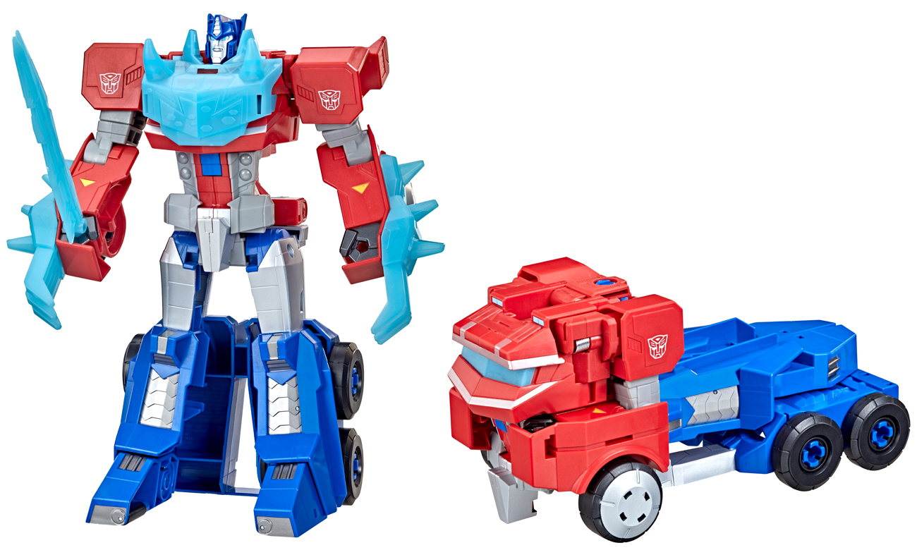 Hasbro Transformers Cyberverse Roll And Change Optimus Prime
