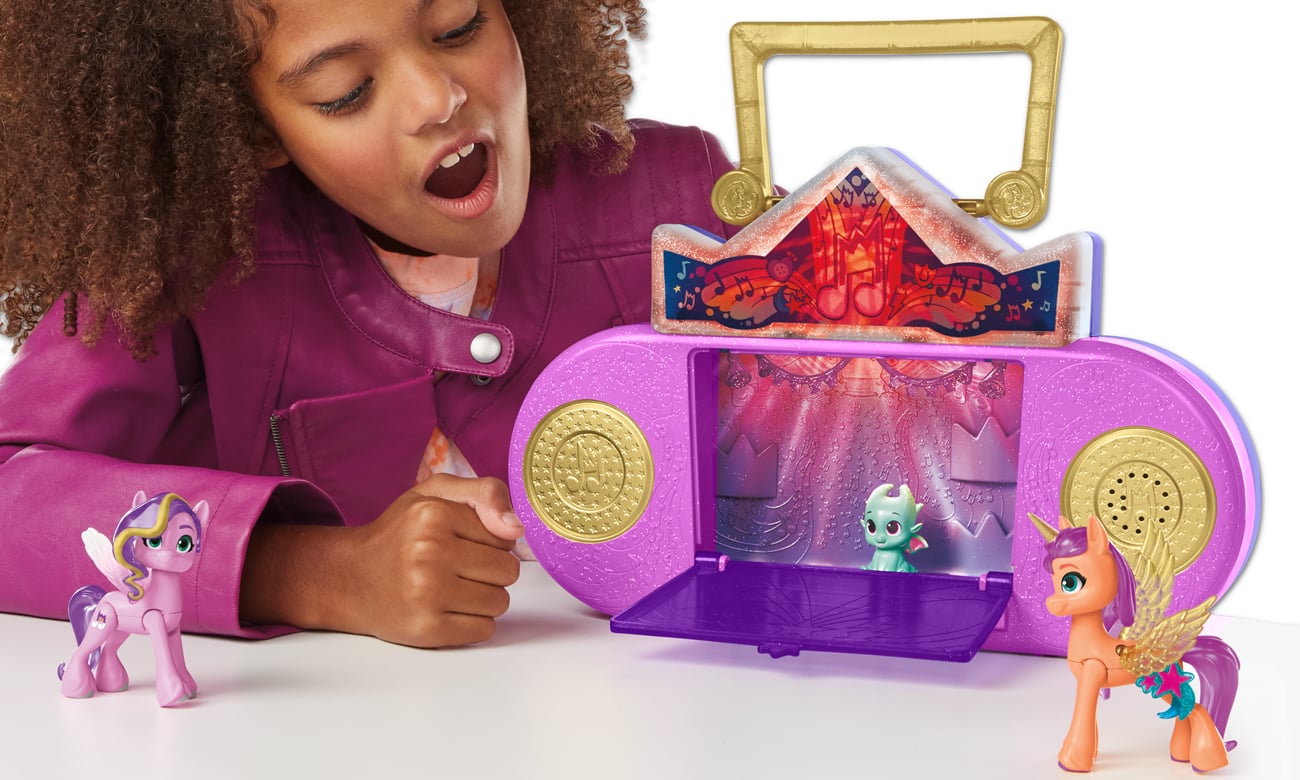 Hasbro My Little Pony - Set 5 Figure Collezionabili Party Performers Con Accessori Sorpresa, Altezza 4 Cm - 5