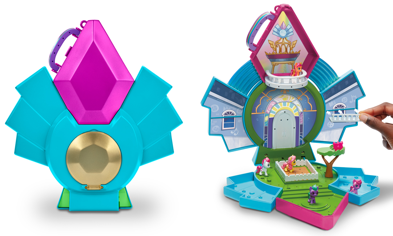 Hasbro My Little Pony Magia miniaturowego świata Wspaniały kryształowy domek