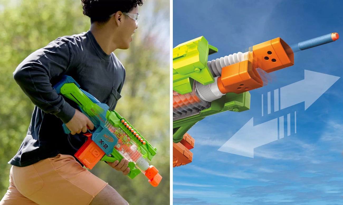 nerf zestaw 3 wyrzutni