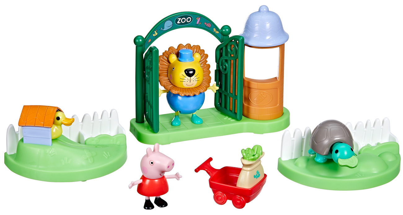 Hasbro Świnka Peppa Wycieczka do ZOO