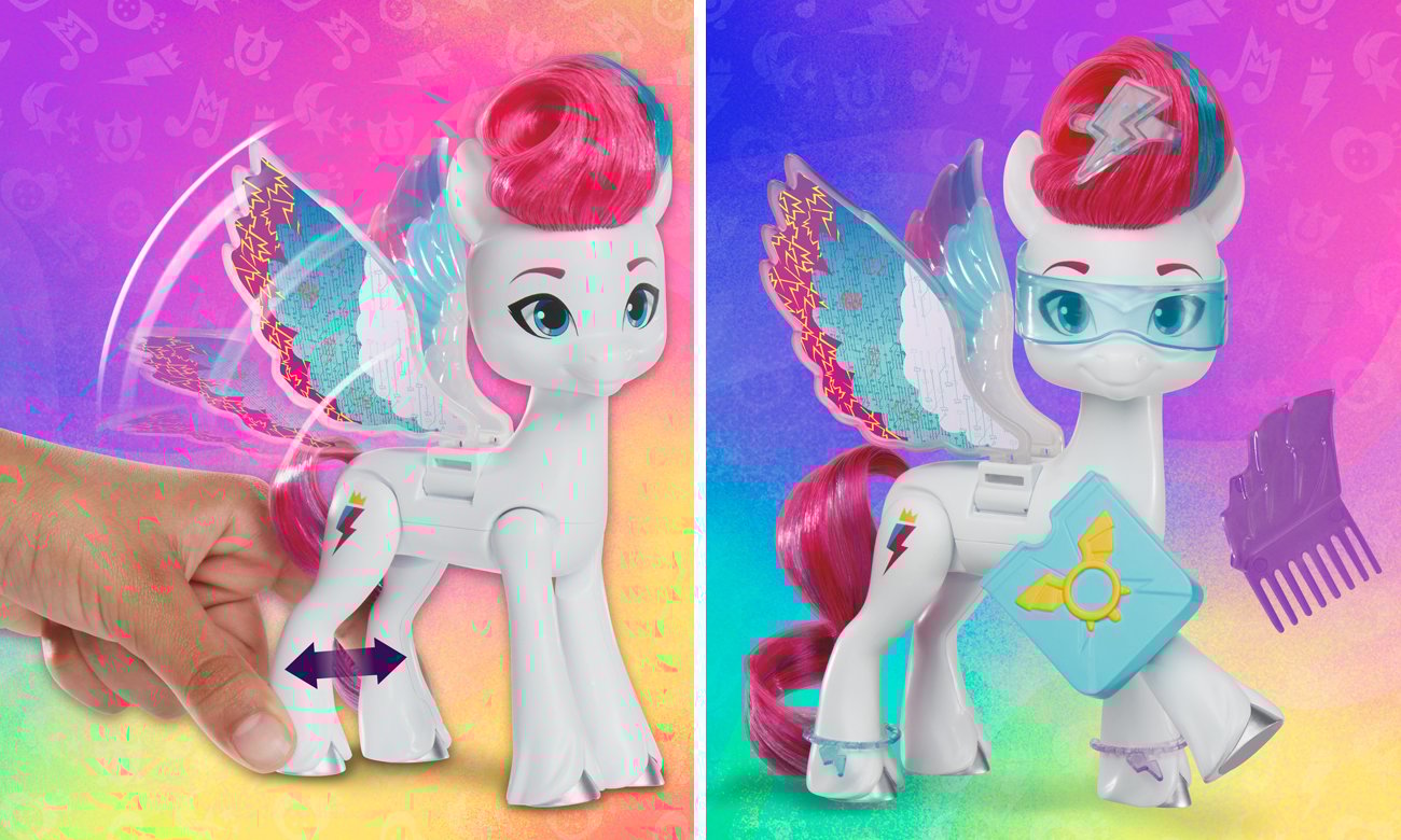 My Little Pony Kucyk z magicznymi skrzydłami Zipp Storm