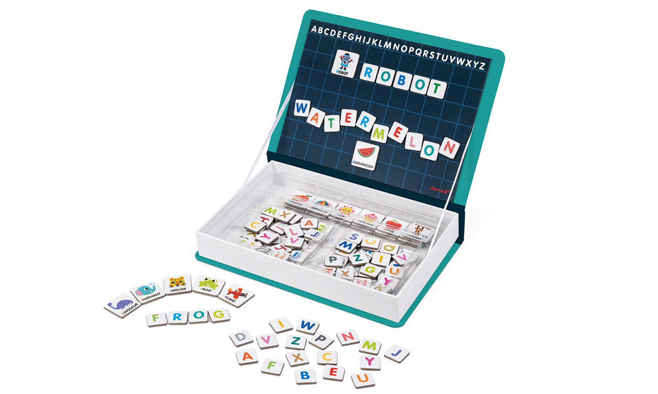 Janod Magnetyczna układanka Alfabet Magnetibook J02712