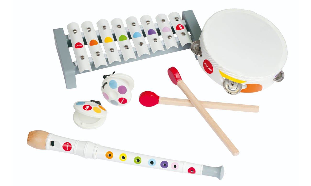 Janod zestaw instrumentów Confetti J07600