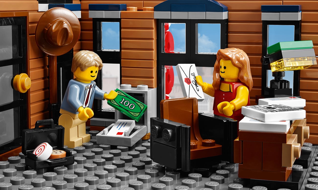 biuro detektywa z klocków lego