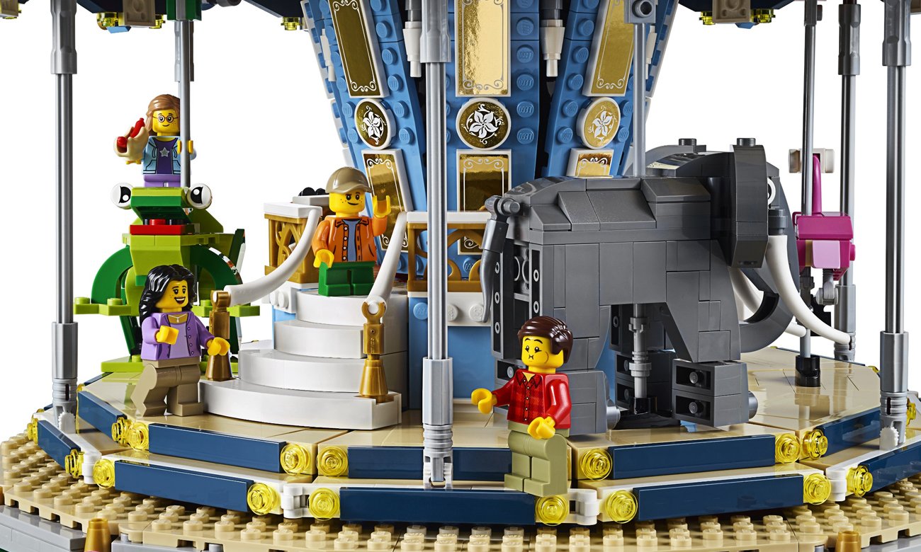 karuzela z klocków lego