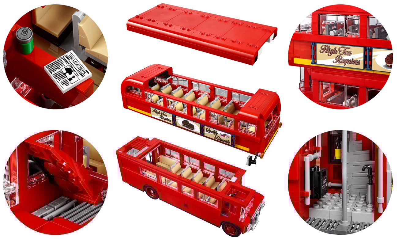 lego londyński autobus