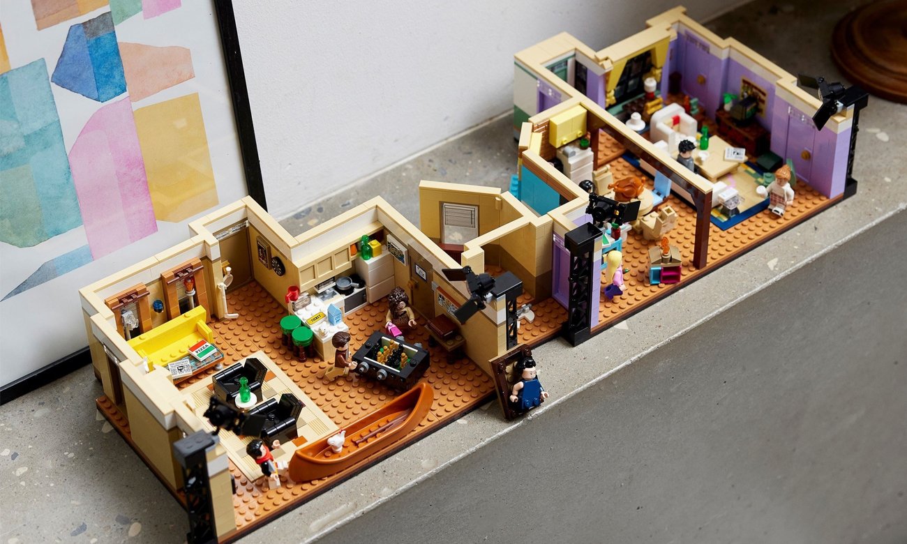 mieszkania z serialu przyjaciele z klocków lego
