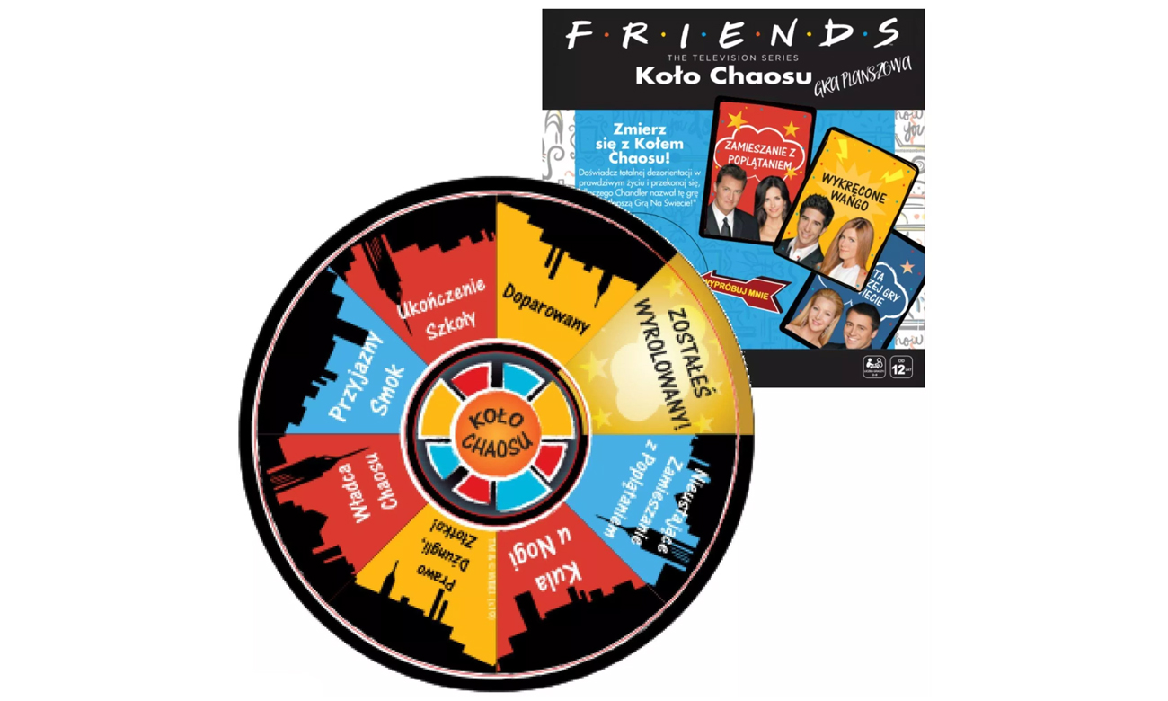 Spin Master Gra Przyjaciele Koło Chaosu