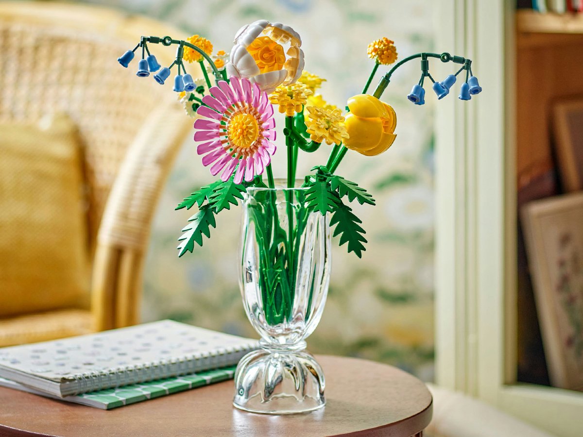 LEGO Botanicals 10347 Mały bukiet żółtych kwiatów