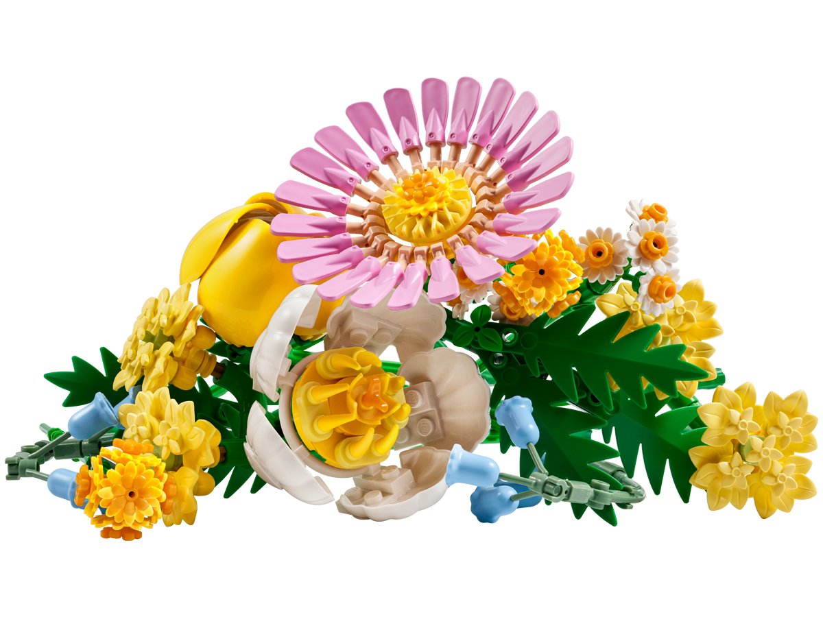 LEGO Botanicals 10347 Mały bukiet żółtych kwiatów