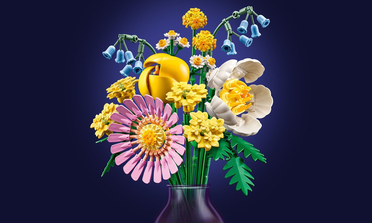 LEGO Botanicals 10347 Mały bukiet żółtych kwiatów