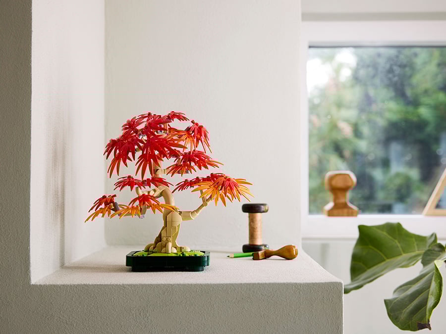 LEGO Botanicals Klon palmowy bonsai 10348 ozdoba w domu