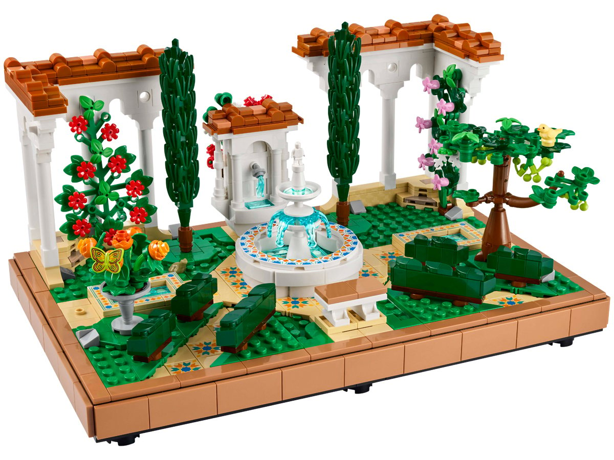 LEGO Icons 10359 Springbrunnengarten