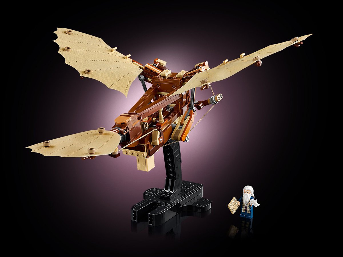 LEGO Icons 10363 Leonardo da Vincis Fluggerät