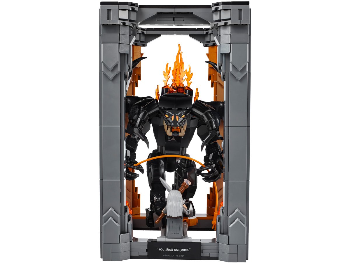 LEGO Icons 10367 Władca pierścieni: Book nook z Balrogiem