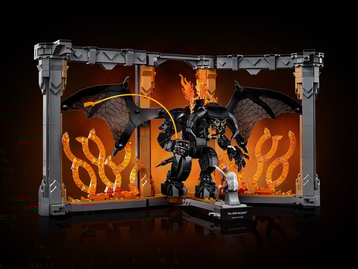 LEGO Icons 10367 Władca pierścieni: Book nook z Balrogiem
