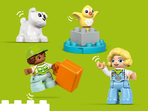 W zestawie cztery figurki