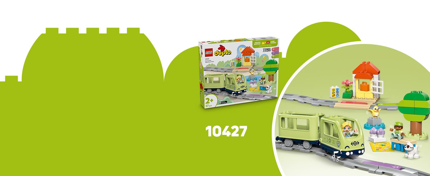 LEGO<sup>®</sup> DUPLO<sup>®</sup> Town Przygoda z interaktywnym pociągiem