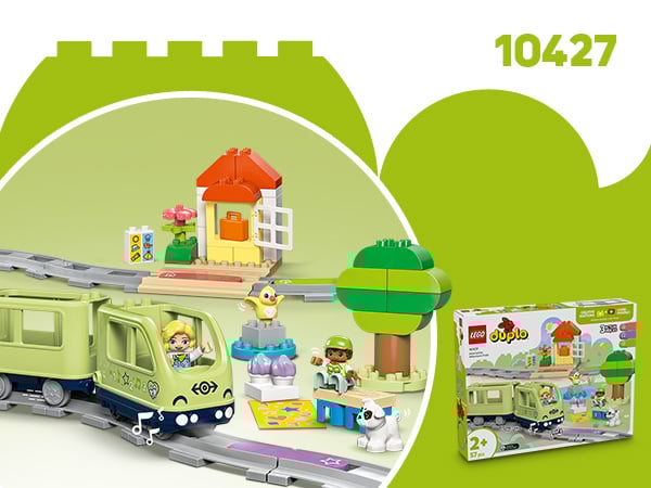 LEGO<sup>®</sup> DUPLO<sup>®</sup> Town Przygoda z interaktywnym pociągiem