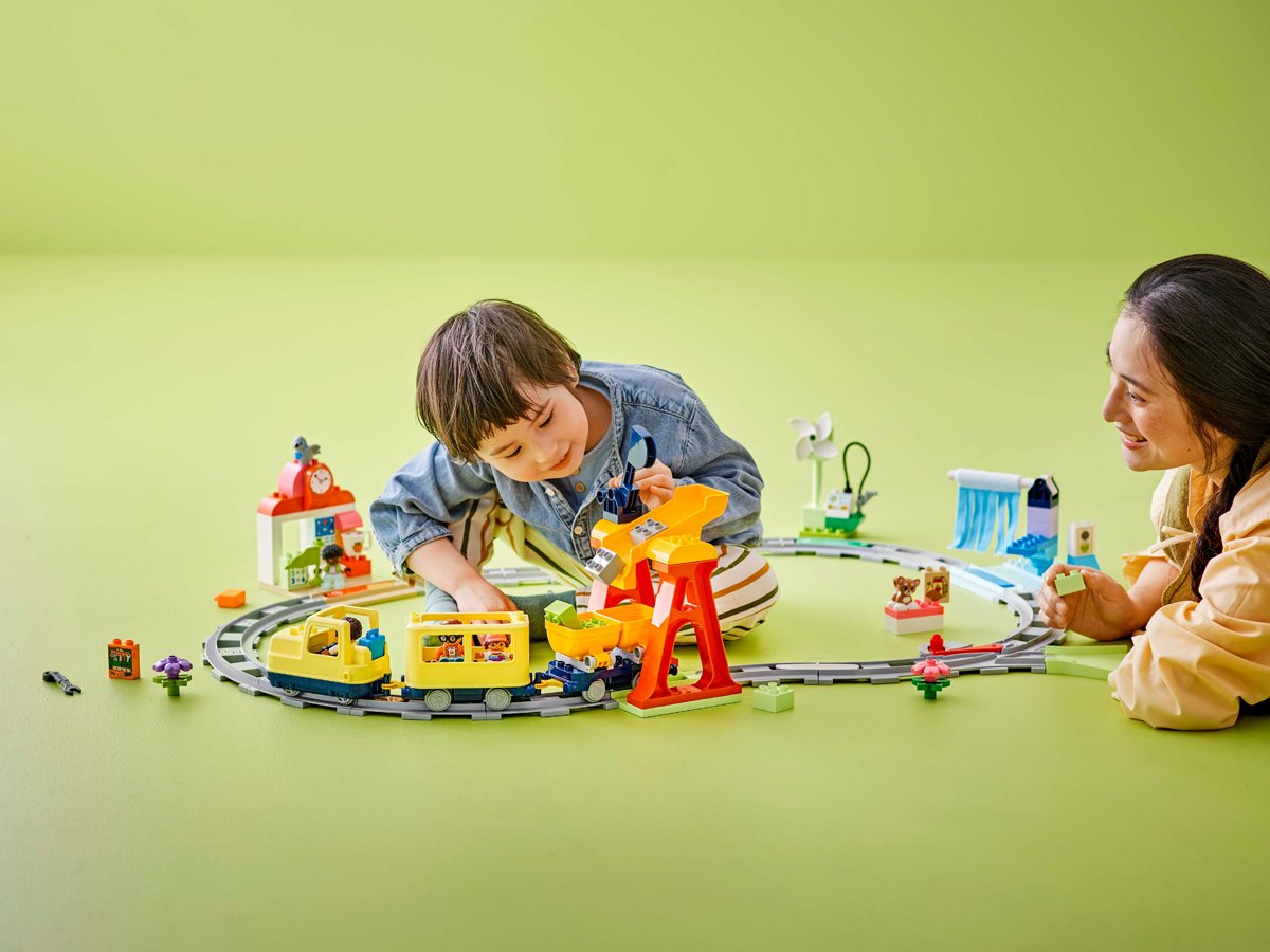 LEGO DUPLO 10428 Große interaktive Eisenbahn