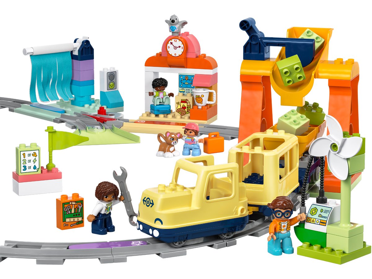 LEGO DUPLO 10428 Große interaktive Eisenbahn