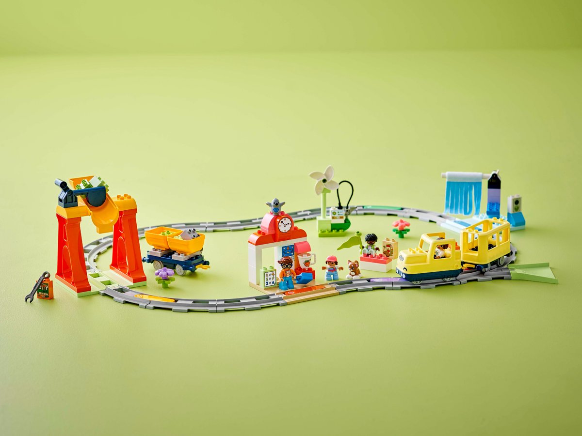 LEGO DUPLO 10428 Große interaktive Eisenbahn