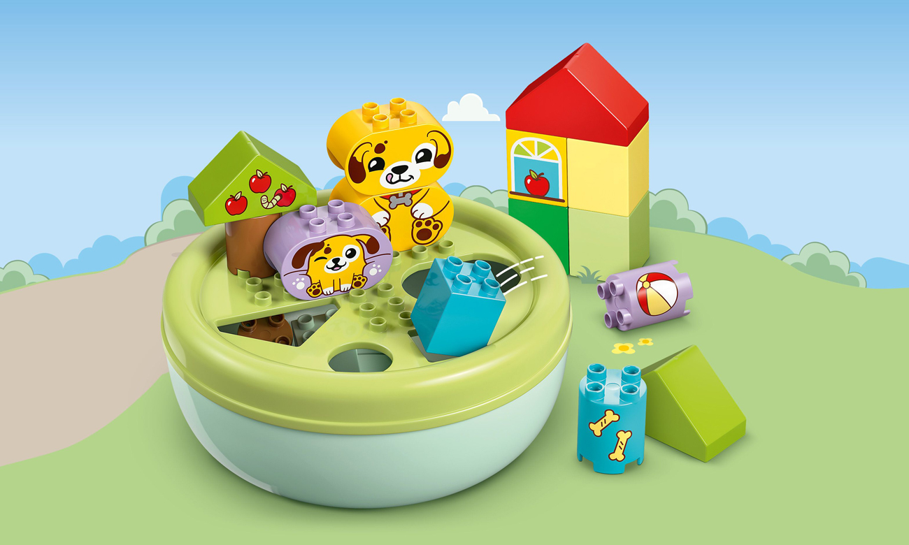 LEGO DUPLO 10441 Sorter kształtów: dom szczeniaczków