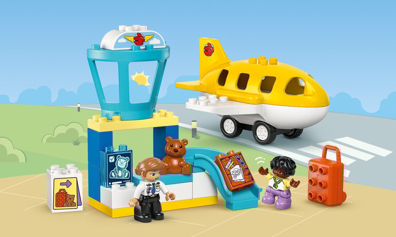 LEGO DUPLO 10443 Pierwszy raz na lotnisku