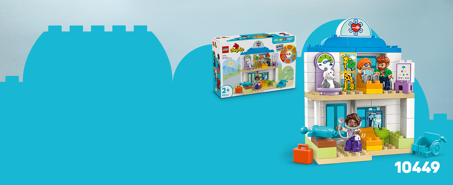 LEGO<sup>®</sup> DUPLO<sup>®</sup> Moje miasteczko Pierwszy raz: Wizyta u lekarza