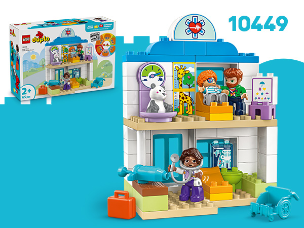 LEGO<sup>®</sup> DUPLO<sup>®</sup> Moje miasteczko Pierwszy raz: Wizyta u lekarza