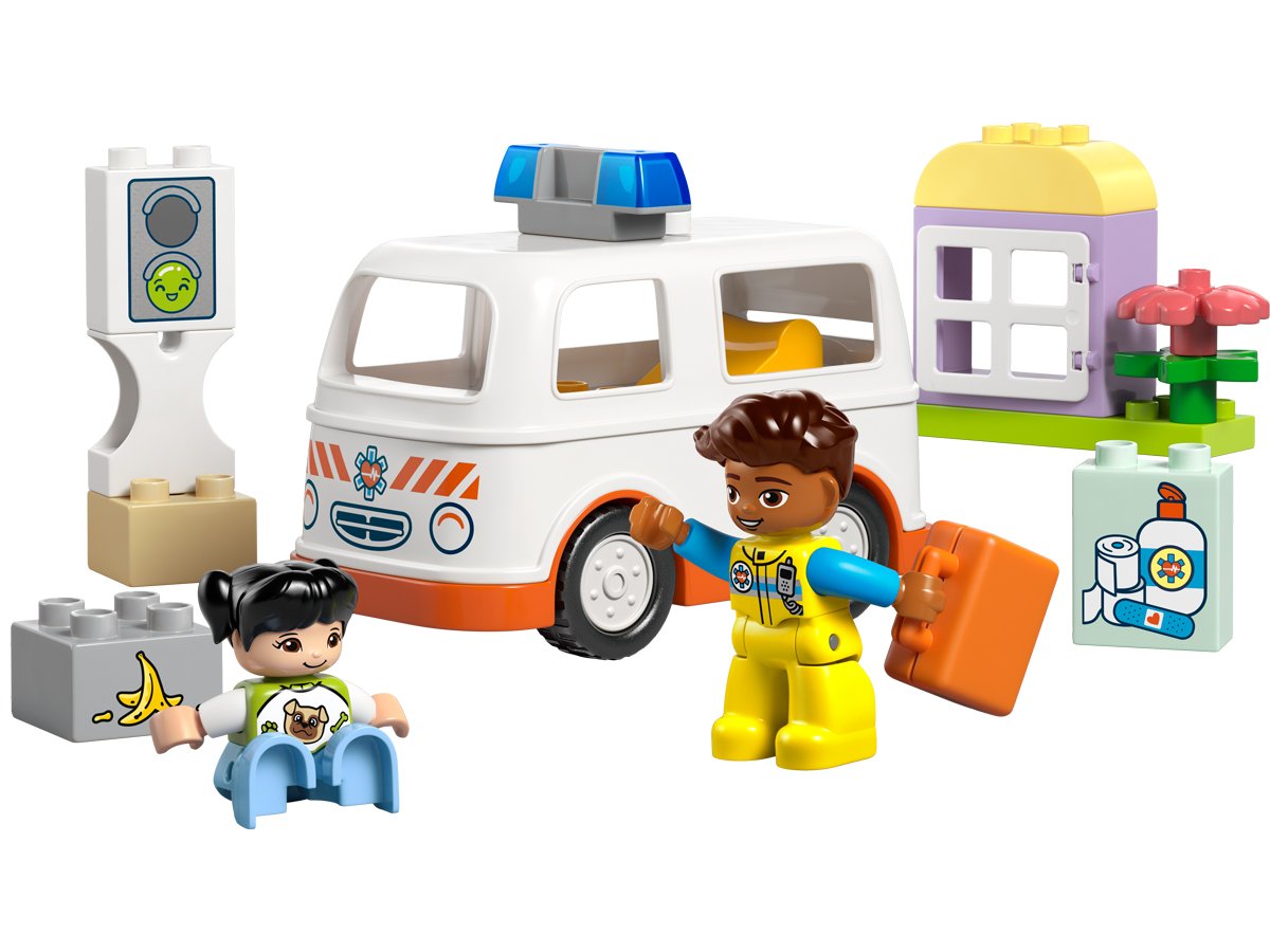 LEGO® DUPLO® Rettungswagen mit Fahrer 10447