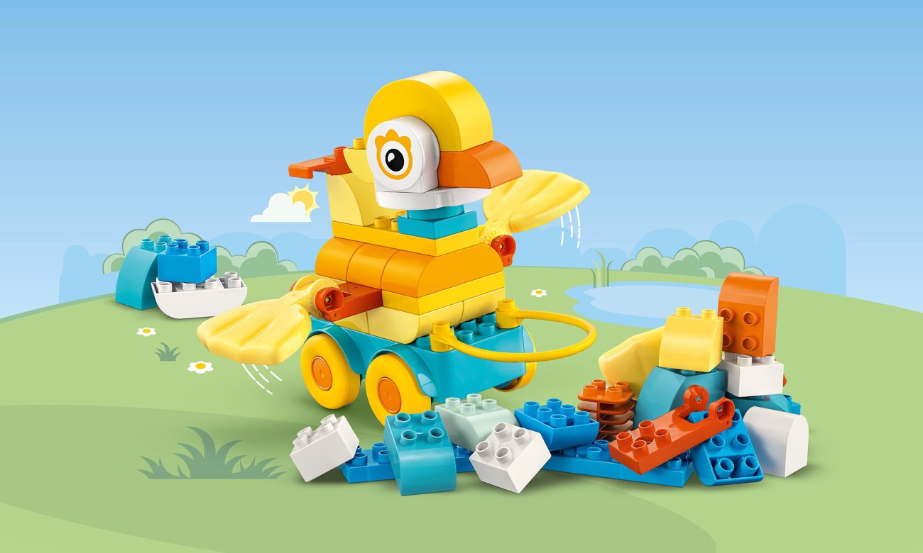 LEGO DUPLO 10448 3w1 zwierzątka na kółkach
