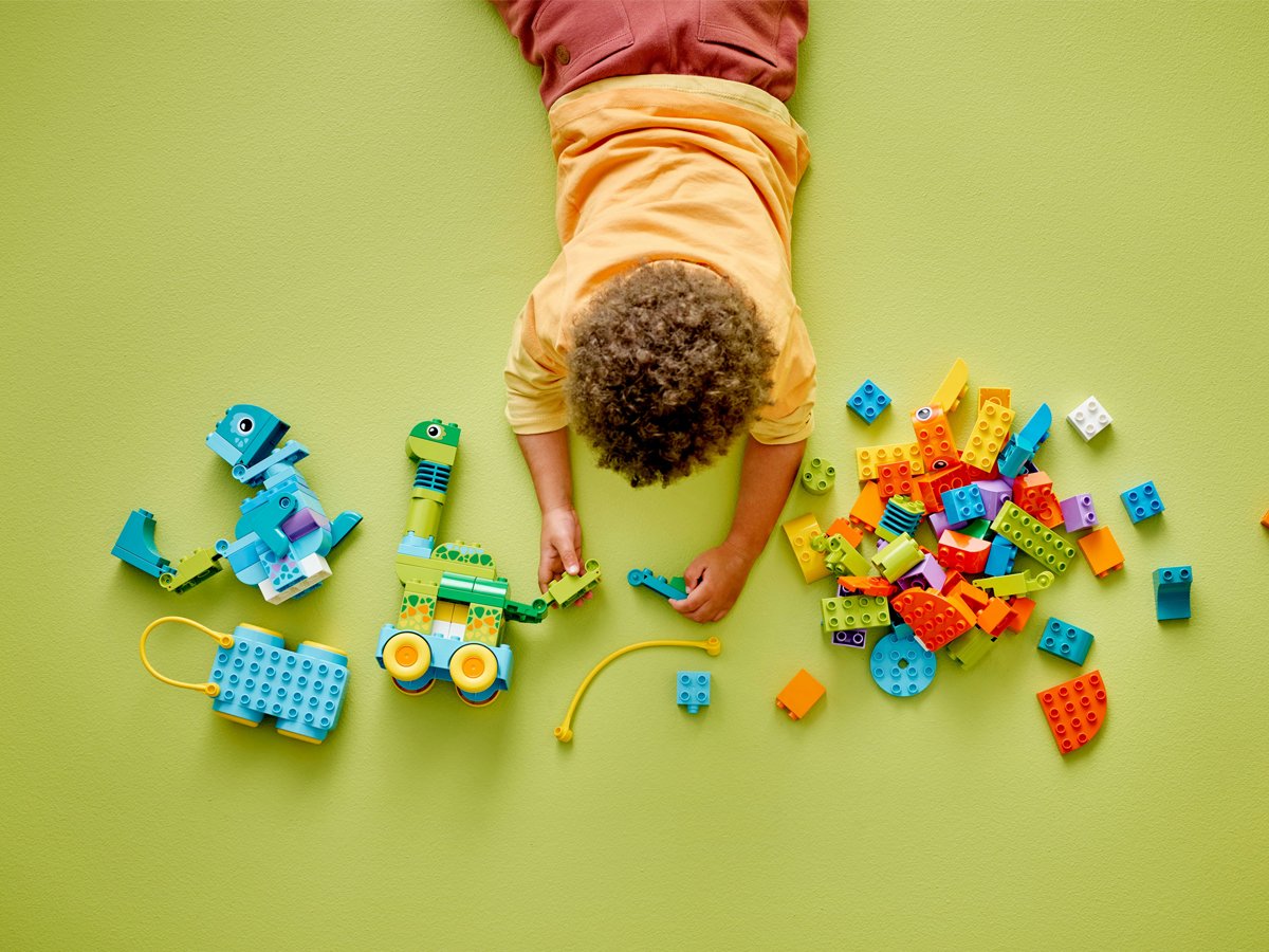 LEGO DUPLO 10451 3w1 dinozaury na kółkach