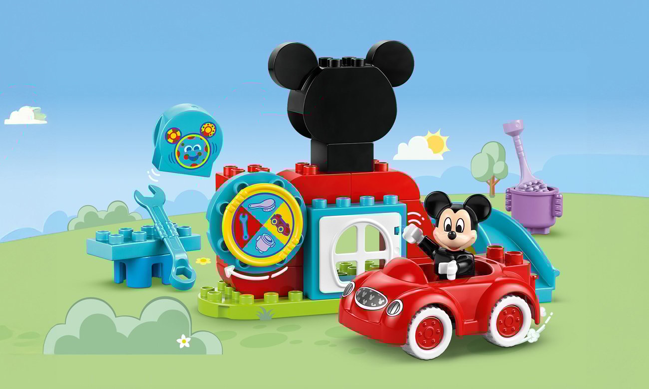 LEGO DUPLO 10454 Disney Klub przyjaciół Myszki Miki i samochód