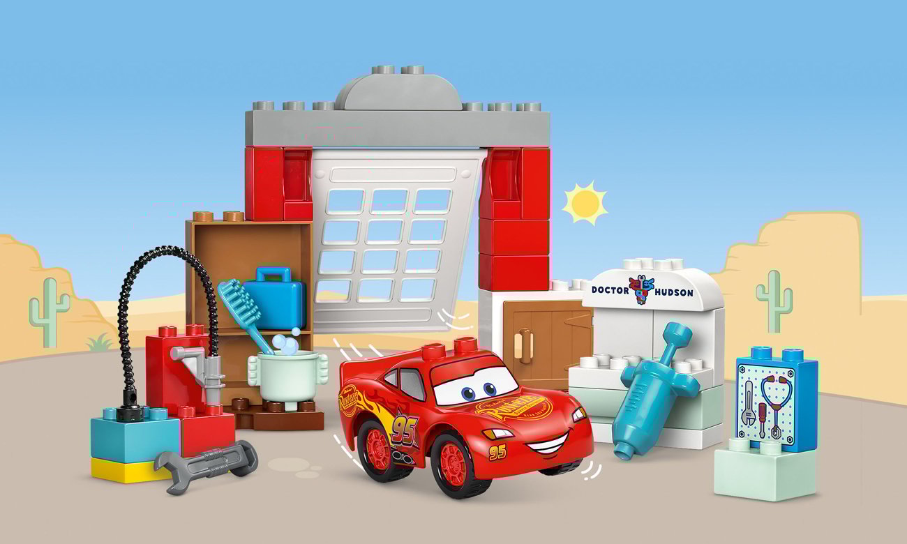 LEGO DUPLO 10456 Wizyta Mcqueena w warsztacie wójta