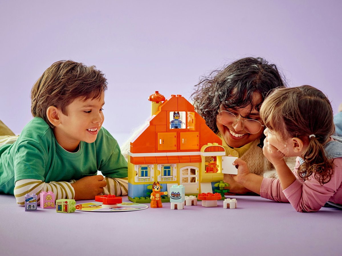 LEGO DUPLO 10459 Dom rodzinny Blue z grą pamięciową