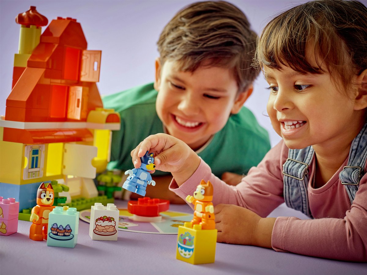 LEGO DUPLO 10459 Dom rodzinny Blue z grą pamięciową