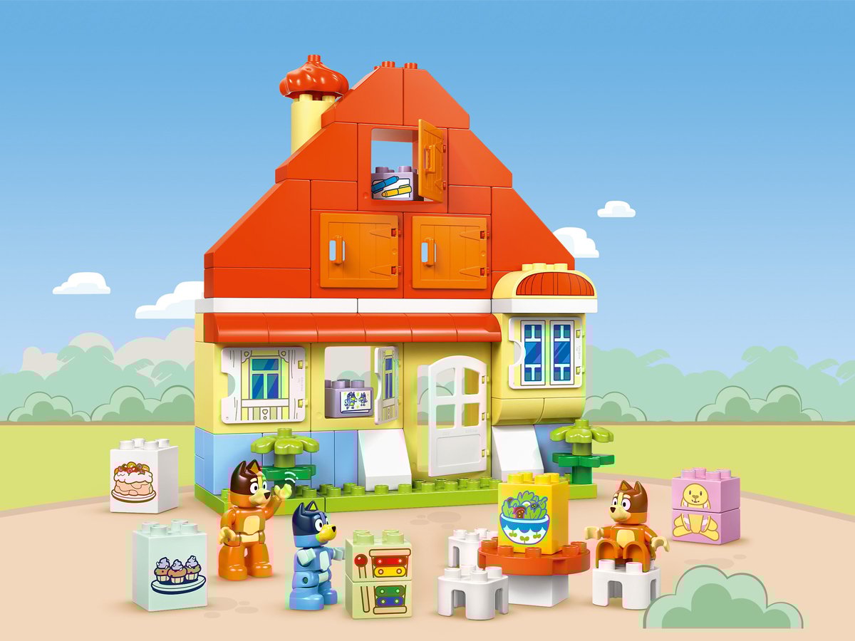 LEGO DUPLO 10459 Dom rodzinny Blue z grą pamięciową