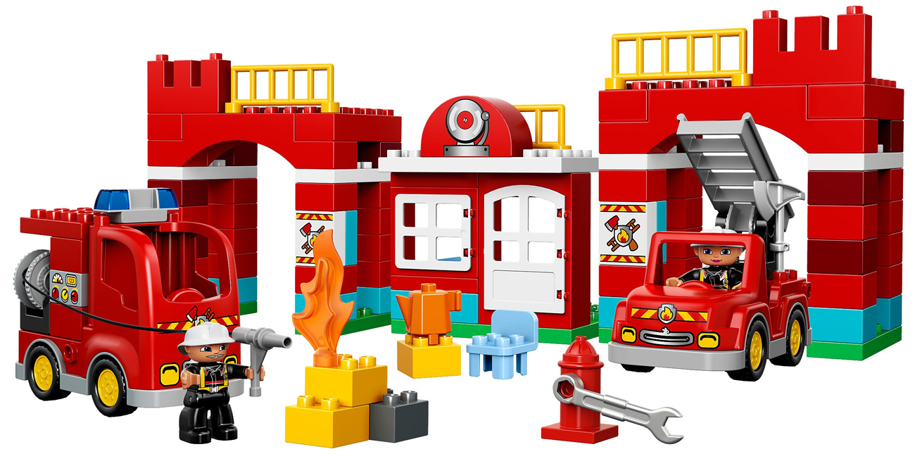 LEGO DUPLO strażacka - Klocki - Sklep internetowy al.to