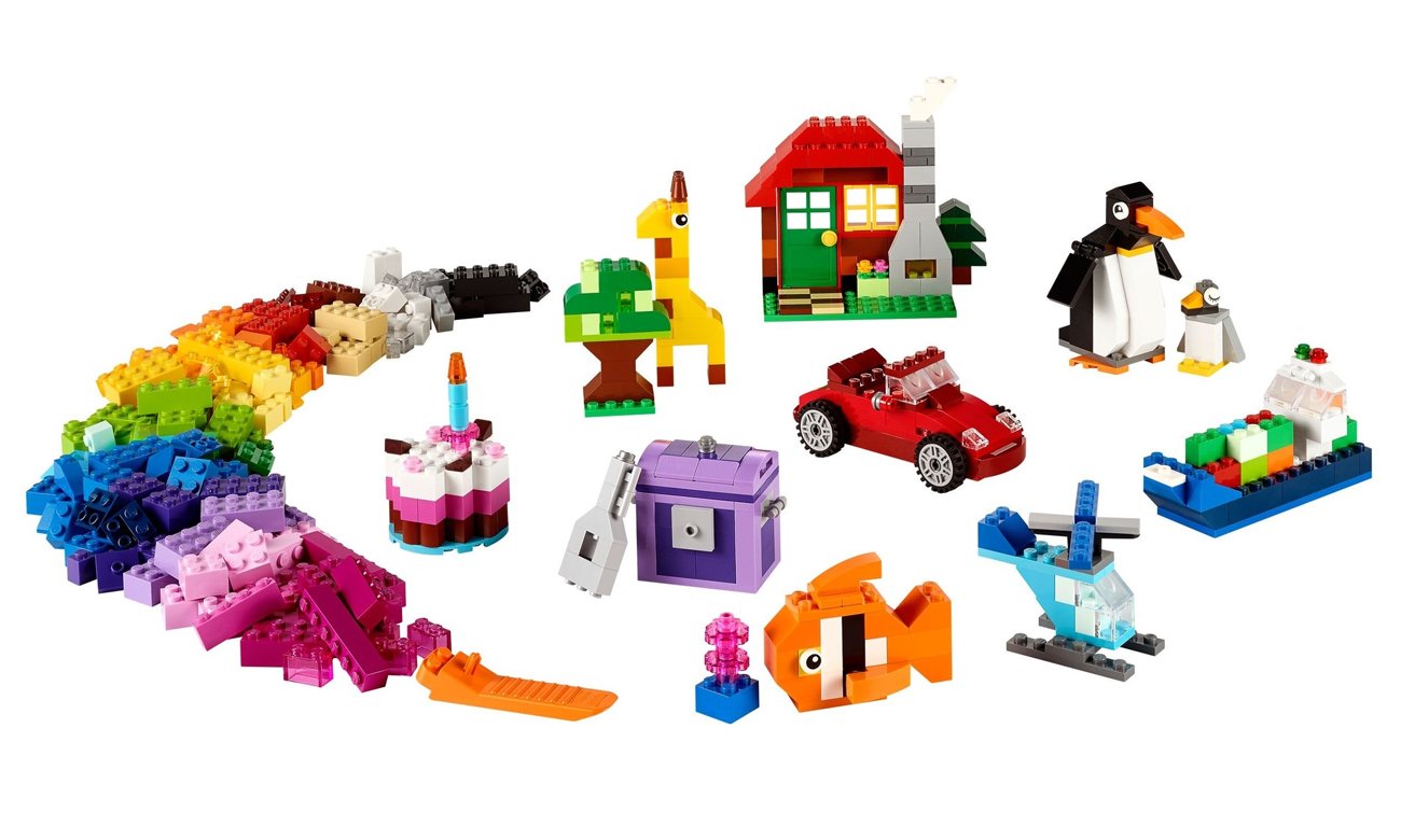 LEGO Classic 10698 Kreatywne klocki LEGO® duże pudełko - Klocki LEGO ...