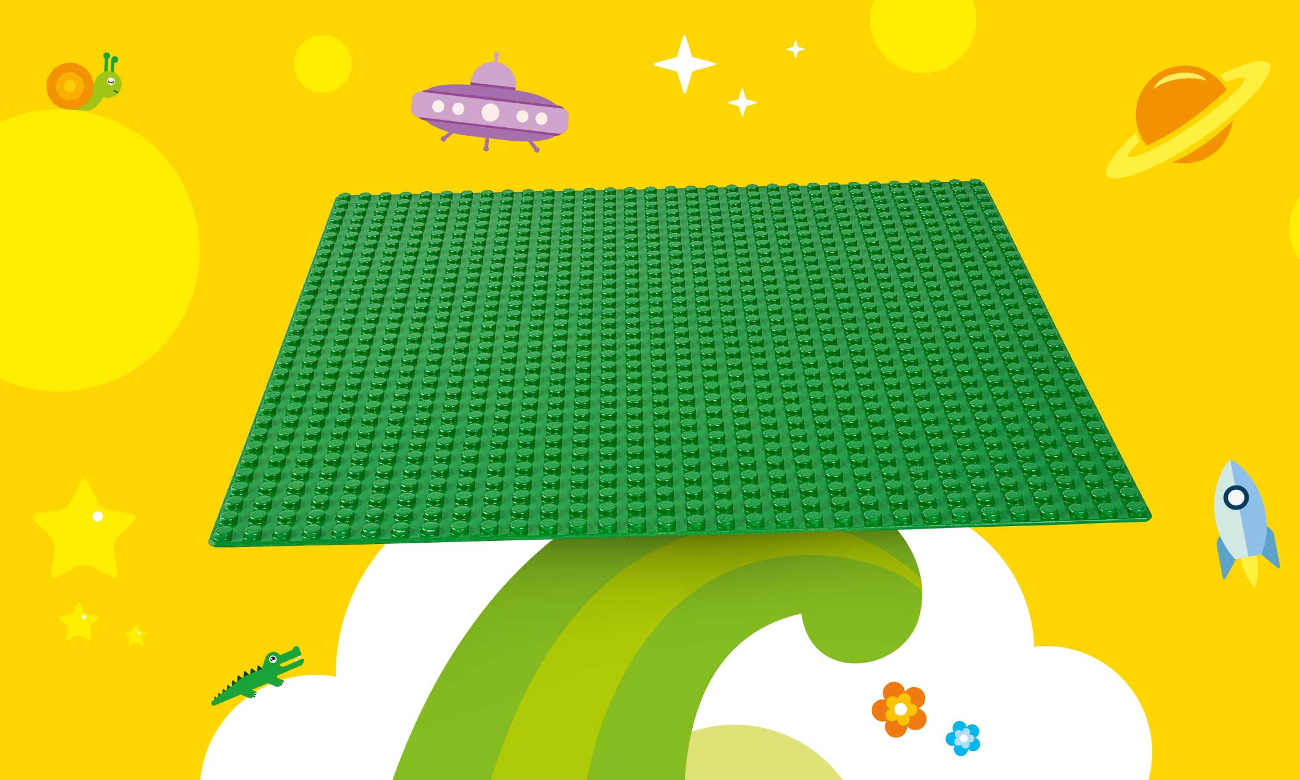LEGO Zielona płyta konstrukcyjna