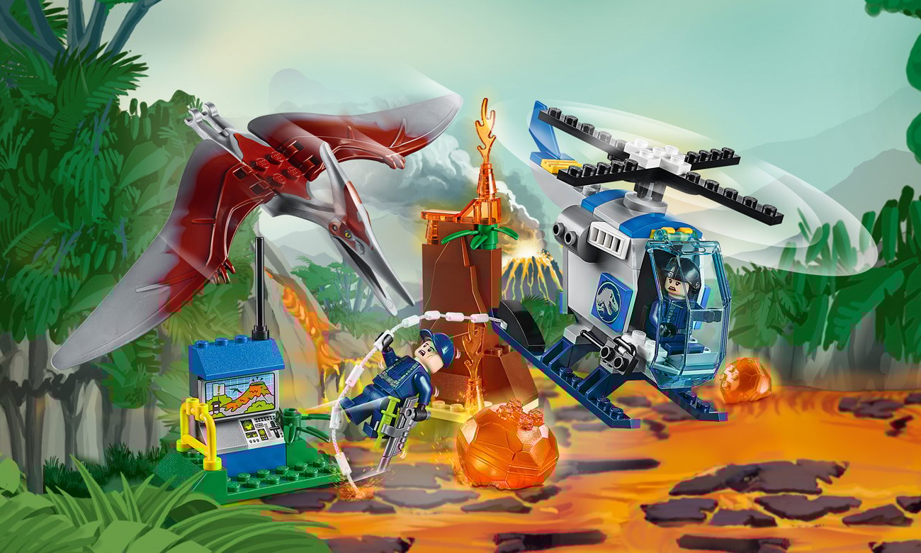 LEGO Juniors Ucieczka przed pteranodonem